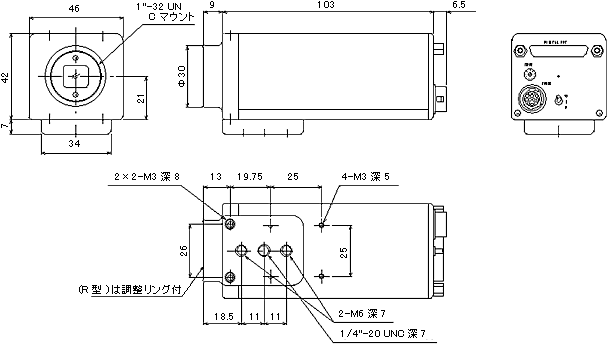 外形寸法図