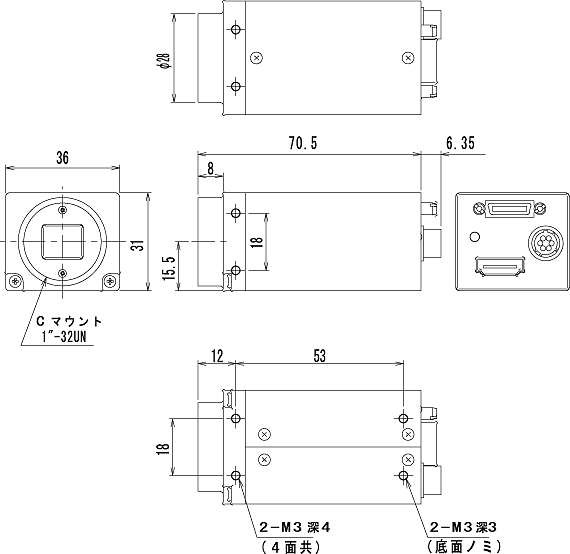 外形寸法図