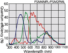 Spectral sensitivity